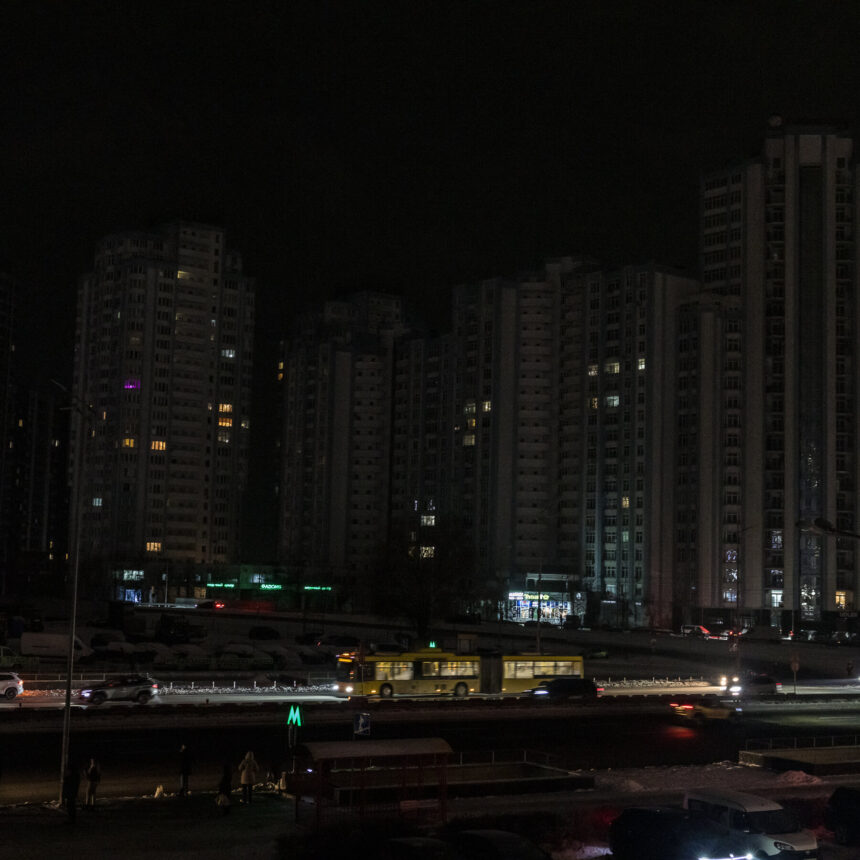 Russian Strikes Force Kyiv Schools to Close Amid Rolling Blackouts