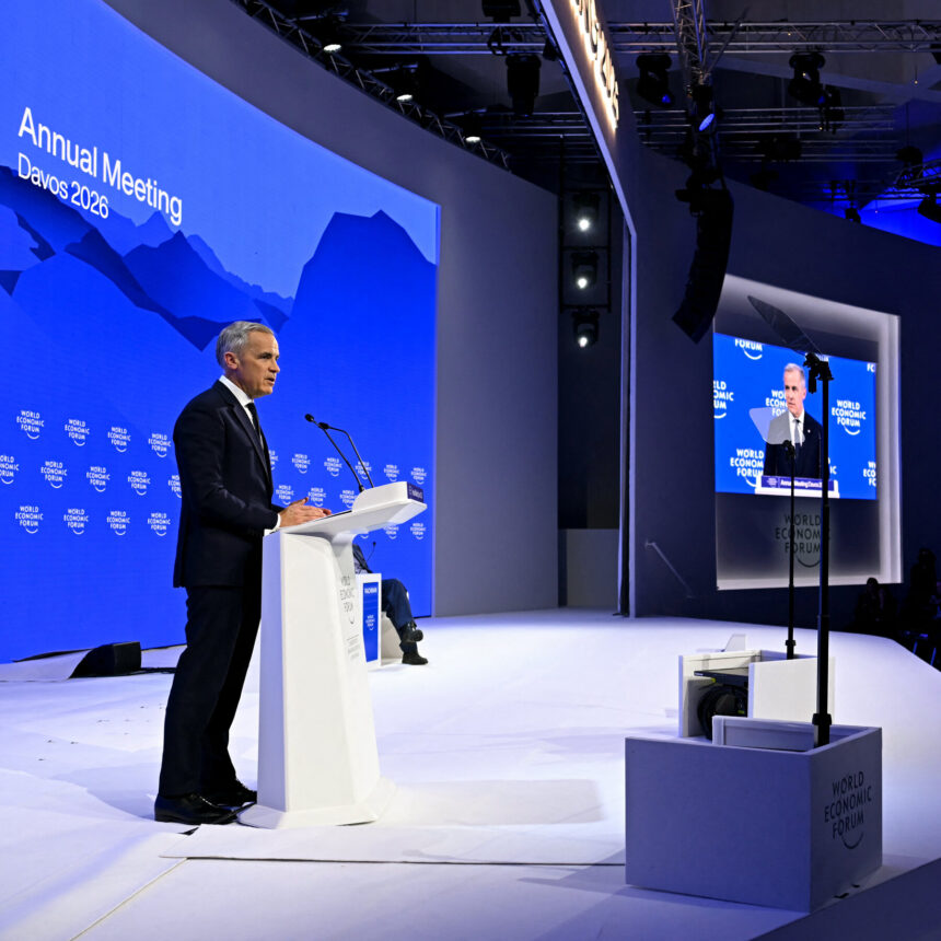 Trump Calls Out Mark Carney in Davos Speech and Says Canada ‘Should Be Grateful’ Trump Calls Out Mark Carney in Davos Speech and Says Canada ‘Should Be Grateful’