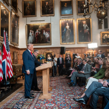 How a Year of Trump Changed Britain