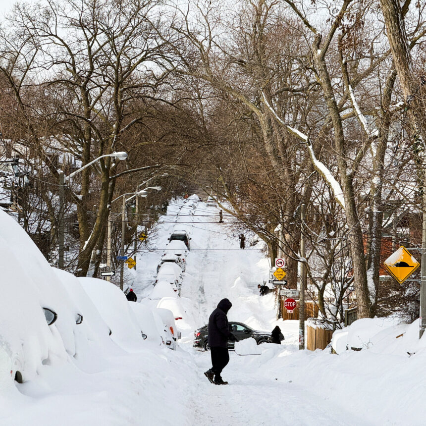 Winter Storm Pummels Toronto With Record Snowfall Winter Storm Pummels Toronto With Record Snowfall