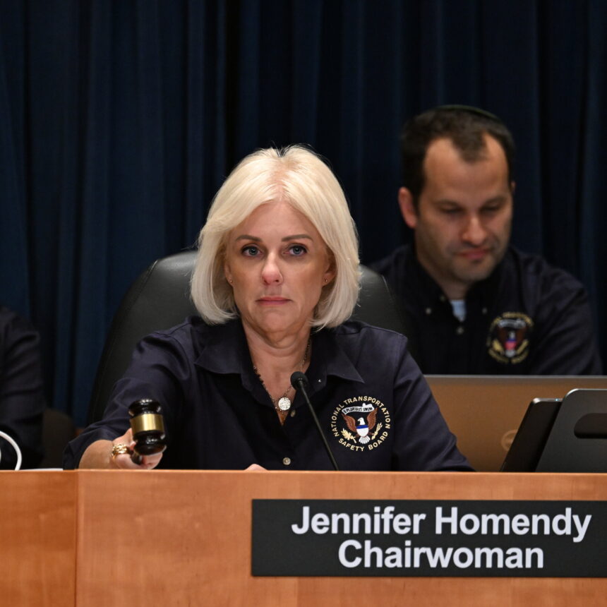 She’s the Face of Trump’s Aviation Safety Board, and She’s a Democrat She’s the Face of Trump’s Aviation Safety Board, and She’s a Democrat