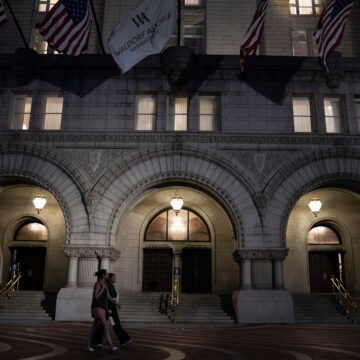 The Trump administration moves to sell a landmark D.C. building that was once a Trump hotel.
