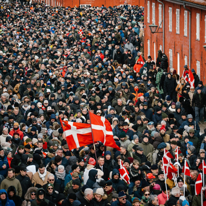 Danes Who Fought Alongside US Troops March Against Trump’s Comments