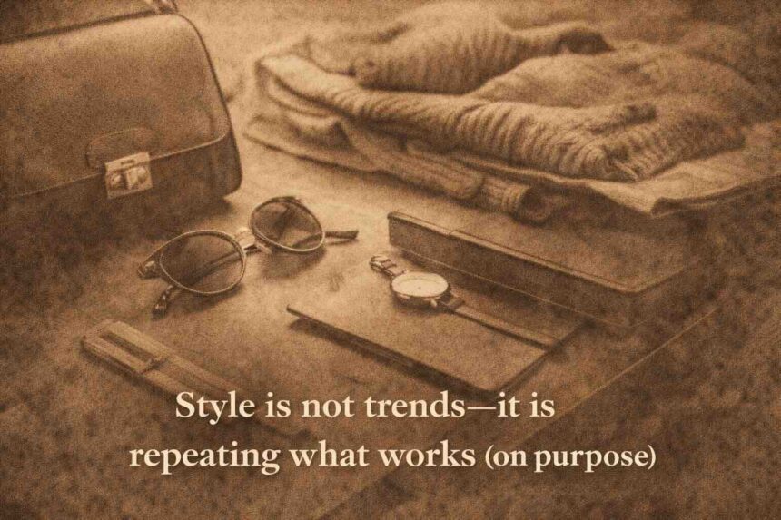 Style Is Not Trends—It Is Repeating What Works (On Purpose)