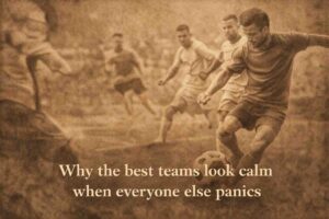 Why the Best Teams Look Calm When Everyone Else Panics