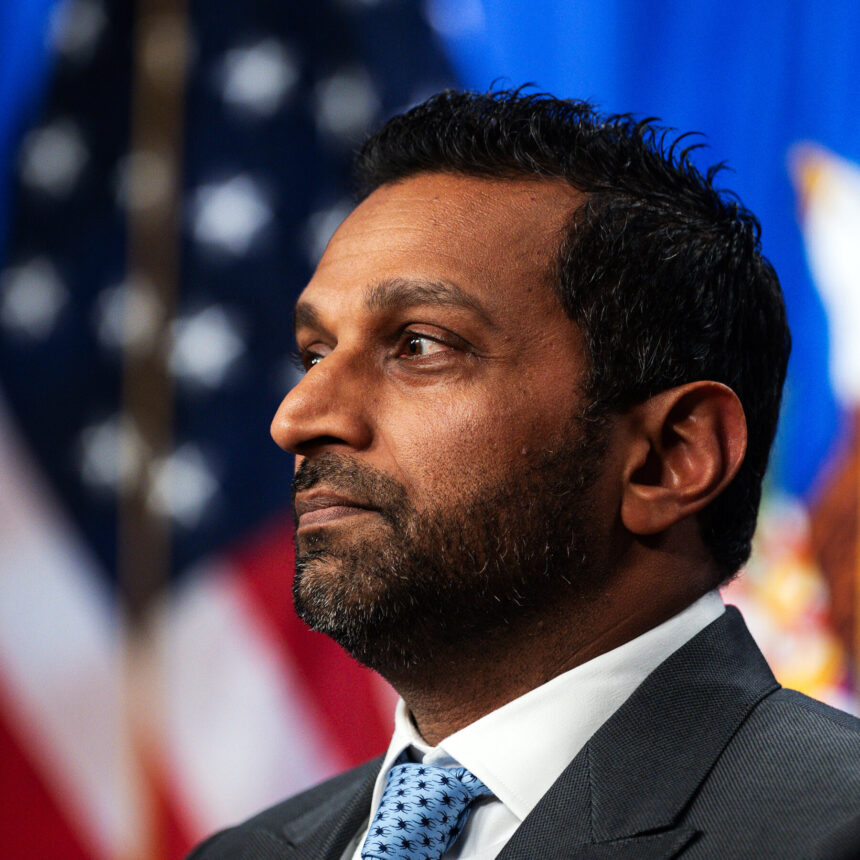 Under Patel, F.B.I. Scours Its Records to Discredit Trump Opponents Under Patel, F.B.I. Scours Its Records to Discredit Trump Opponents