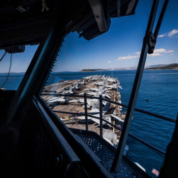 Inside the USS Ford, the Navy’s Newest Aircraft Carrier, as It Heads to Mideast