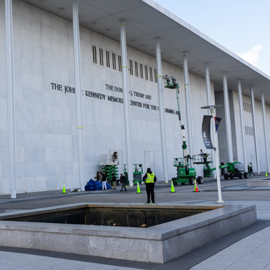 Trump Says Kennedy Center Will Close for 2-Year Reconstruction Project