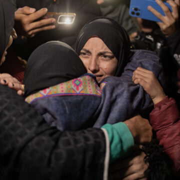 Palestinians Return to Gaza for First Time in Nearly Two Years