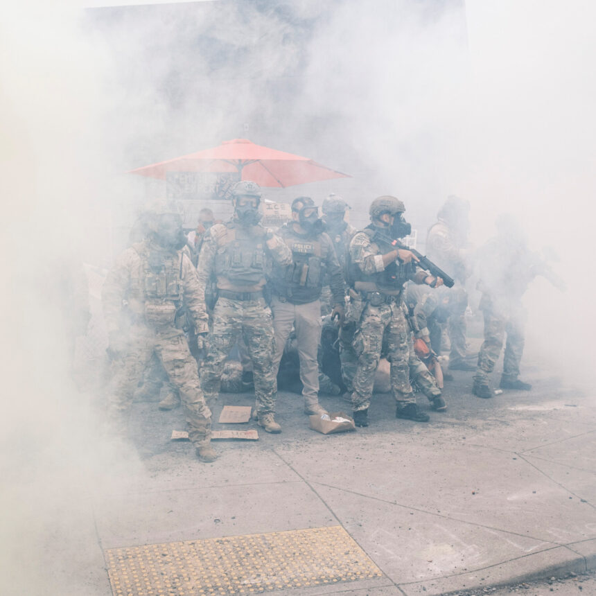 Portland Lawsuit Alleges Tear Gas Use by ICE Is a Health Threat