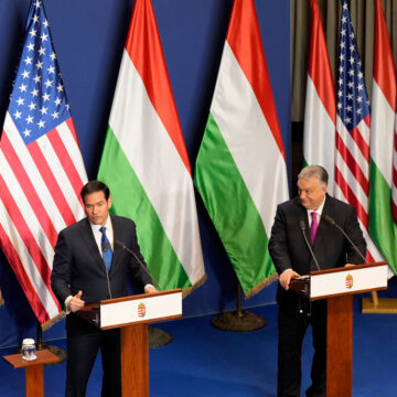 In Hungary, Marco Rubio Stresses Trump’s Support for Viktor Orban
