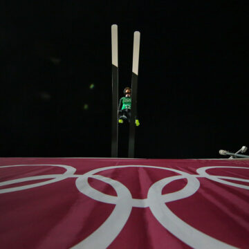 Could an Electronic Coach Help Ski Jumpers Leap Farther?