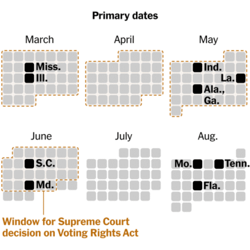 Could the Supreme Court’s Voting Rights Act Decision Affect the Midterms? Could the Supreme Court’s Voting Rights Act Decision Affect the Midterms?