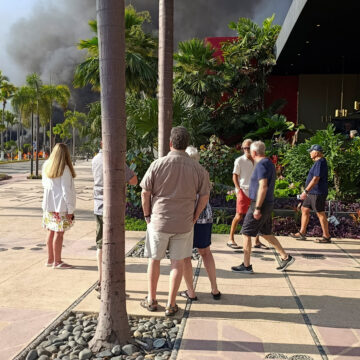 Hunkering Down in Mexico, Some Hope for a Flight Out Amid Burning Cars