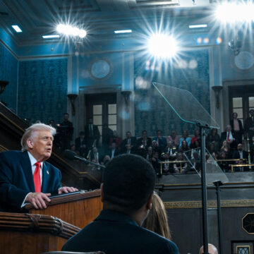 Trump’s speech gets a mixed reaction around the world.