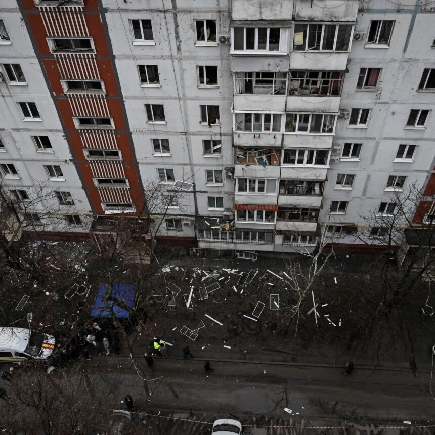 Russia Launches Big Strikes Before U.S.-Ukraine Talks in Geneva