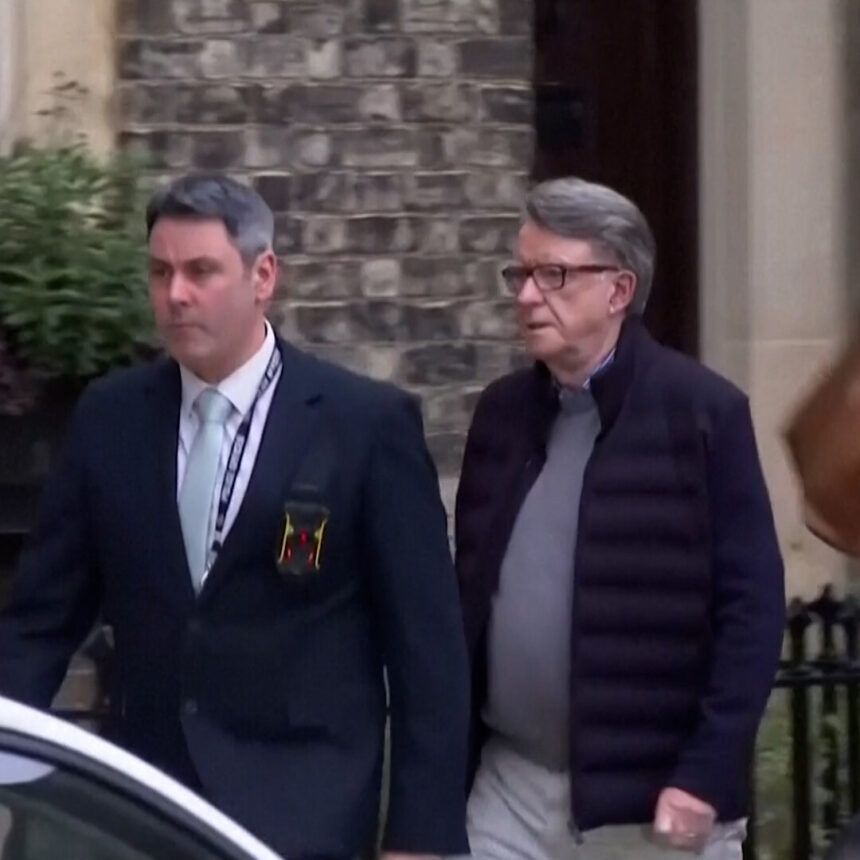 U.K. Police Arrest Peter Mandelson, Ex-Ambassador to the U.S., Amid Epstein Accusations