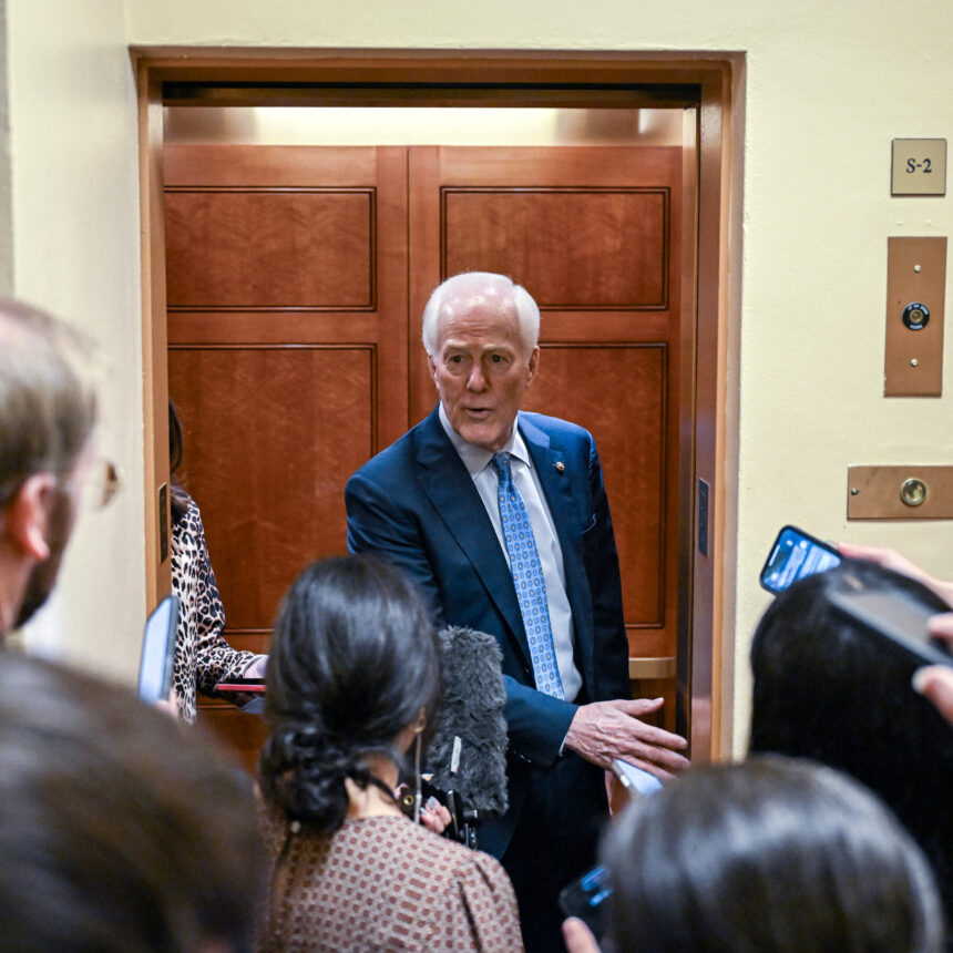Republicans Try to Save John Cornyn From Ken Paxton’s Challenge in Texas Senate Race