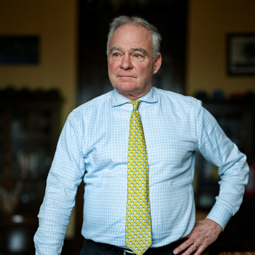 Tim Kaine Is Forcing the Iran War Debate From the Minority