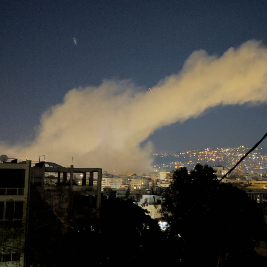 Israel Strikes Beirut After Hezbollah Attacks