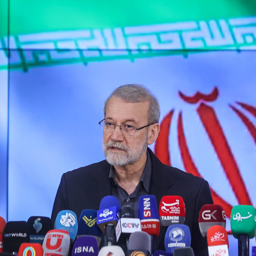Larijani Calls Trump’s Iran War Aims ‘Delusional’