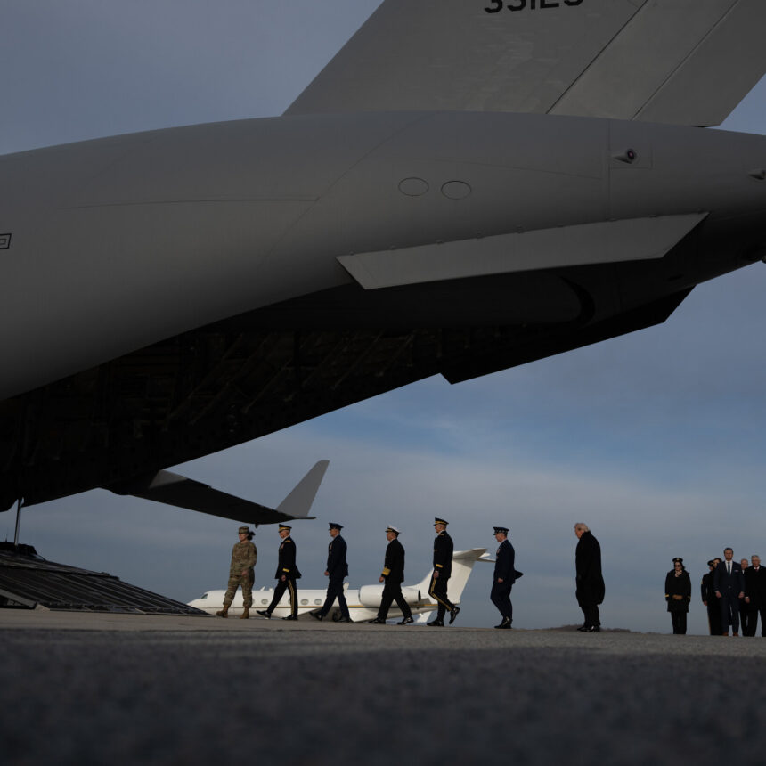 Trump Set to Witness Return of Bodies of U.S. Service Members