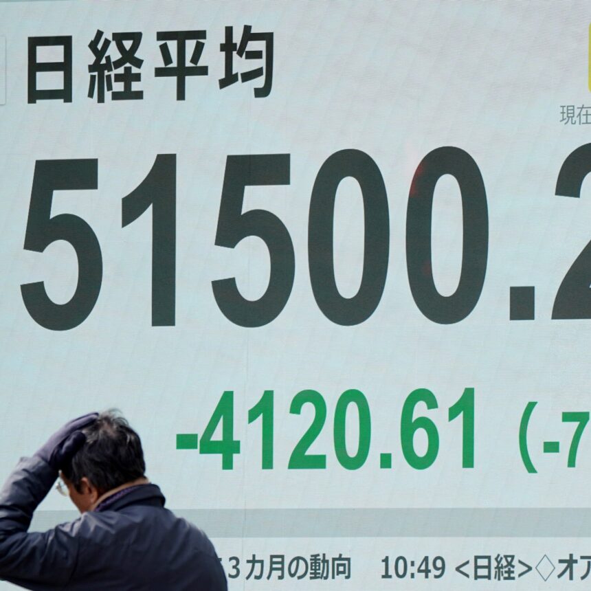 Stocks Tank in Asia as Oil Price Surges