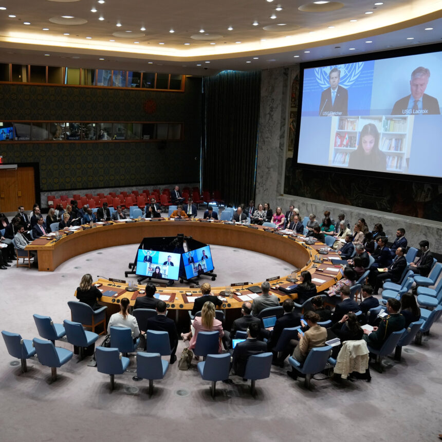 U.N. Security Council Condemns Iran’s Retaliatory Strikes in the Middle East